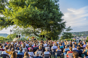 Lauschig und provokativ im Rosengarten Winterthur