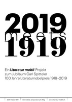 2019 meets 1919 - der mobile, temporäre Lyrik-Weg: eine Matinéelesung